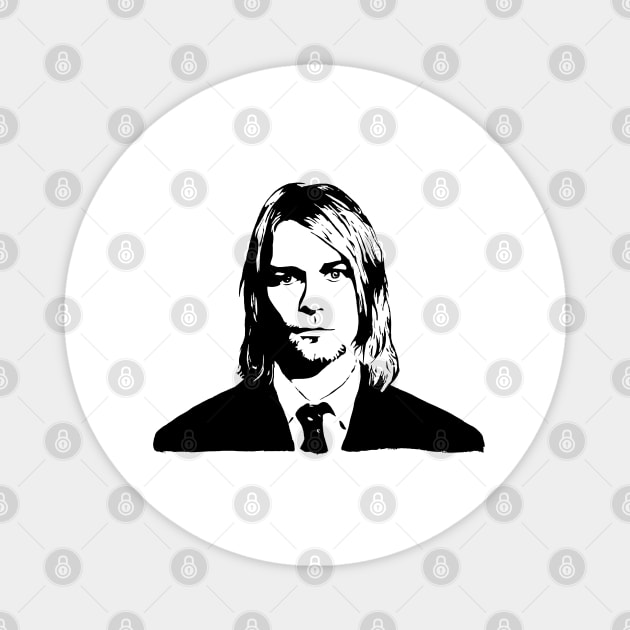 Kurt Cobain Magnet by create